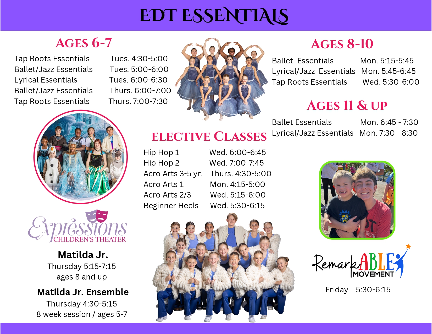 fall class guide