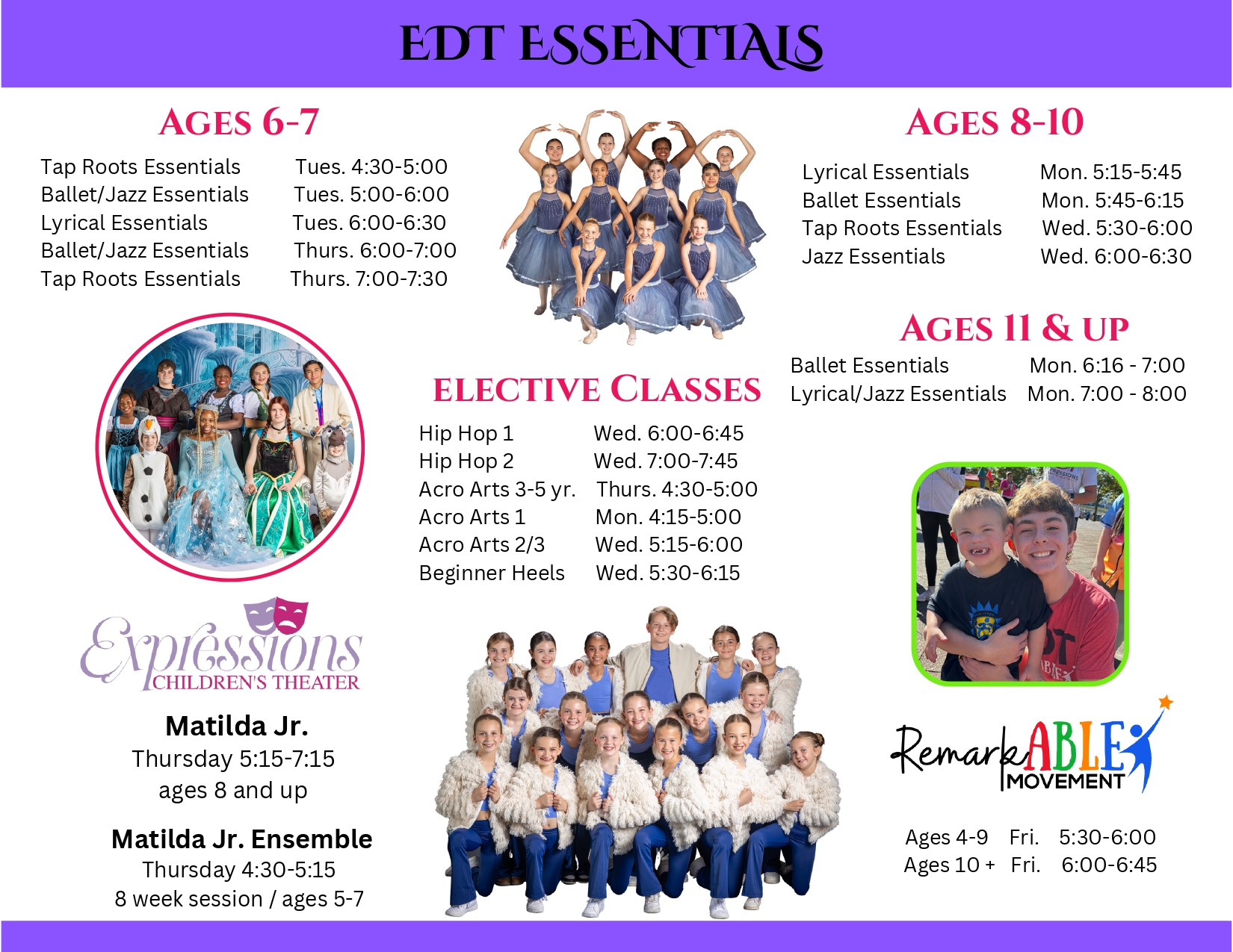 fall class guide